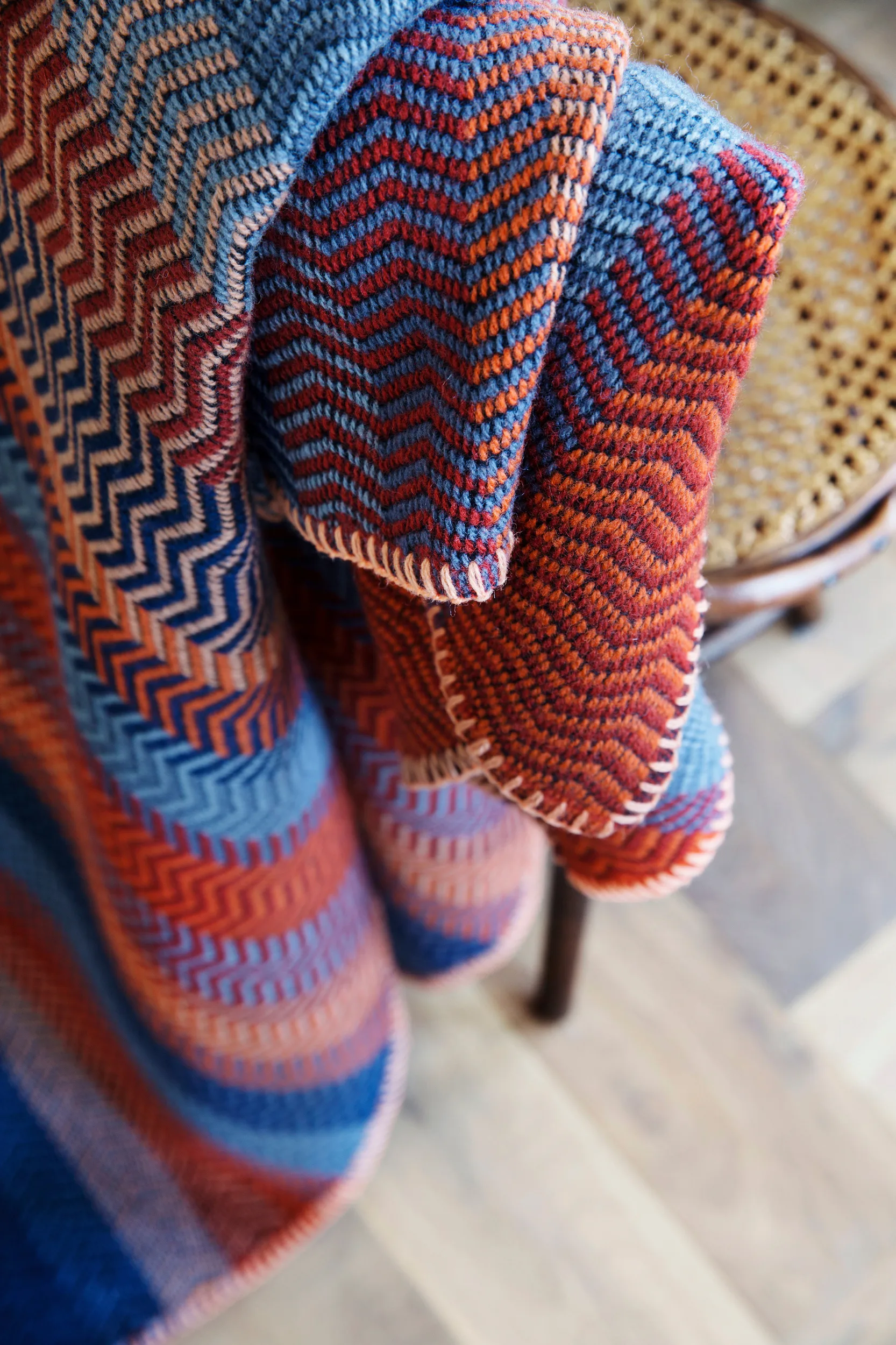 Fri teppe 150x200 cm, Late fall Røros Tweed