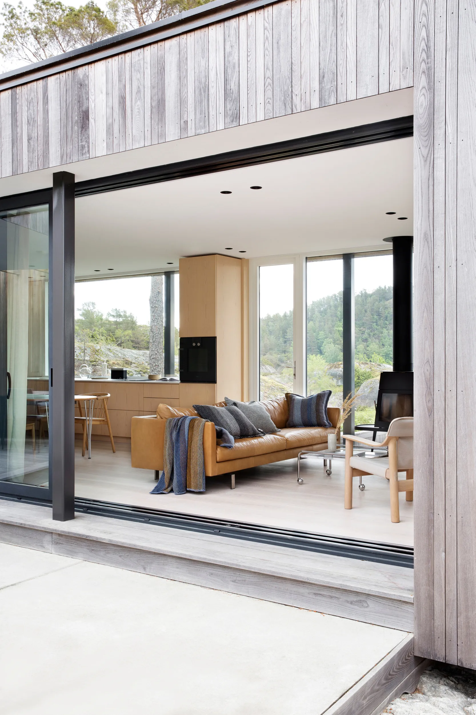 Fri teppe 150x200 cm, November view Røros Tweed