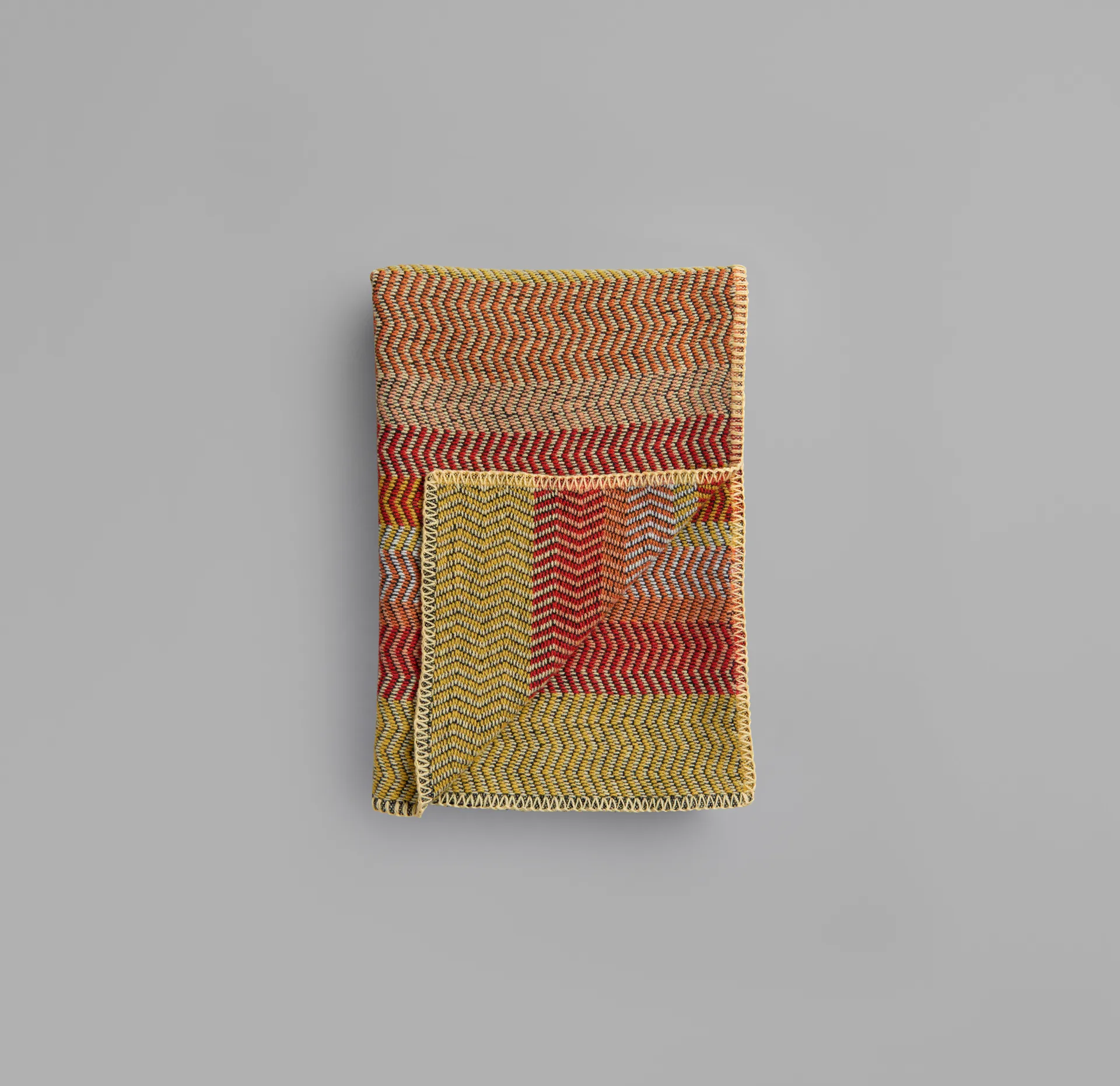 Fri teppe 150x200 cm, Summer red Røros Tweed