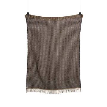 Isak pledd 150x210 cm - Far away blue - Røros Tweed