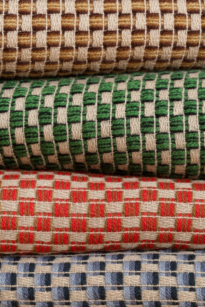 Isak pledd 150x210 cm, Far away blue Røros Tweed