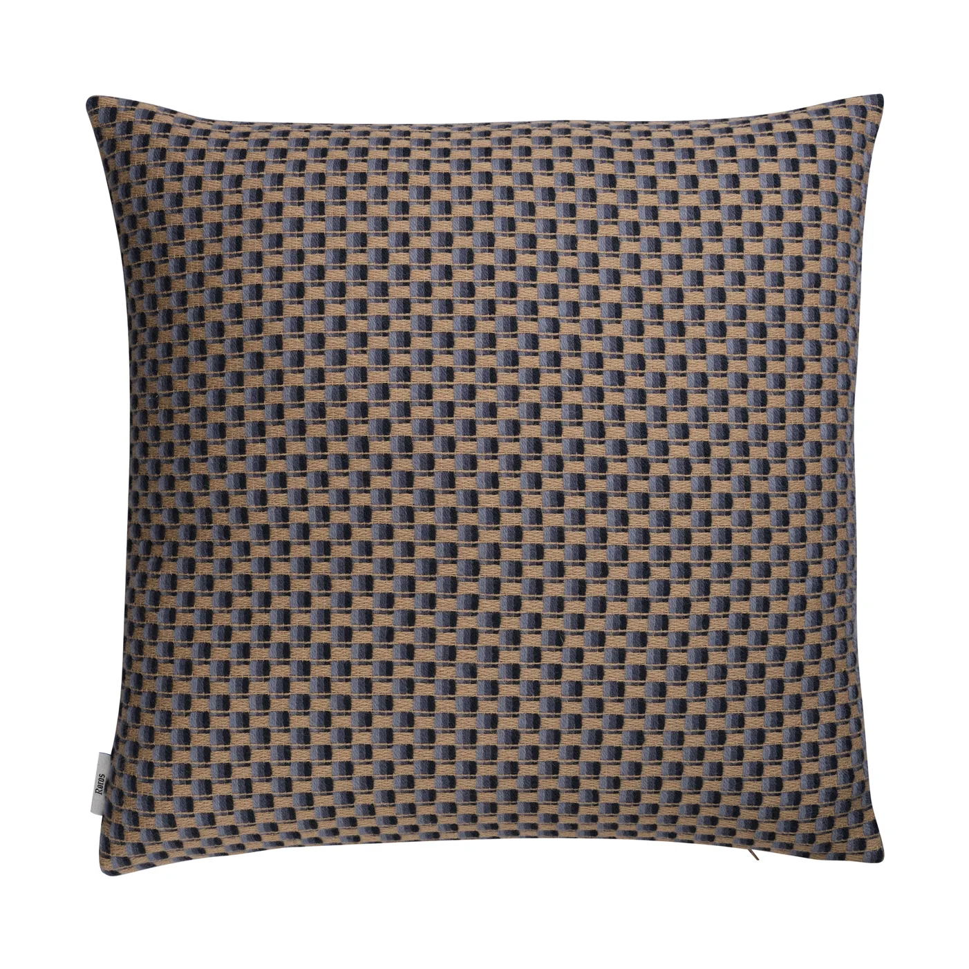 Isak pute 60x60 cm, Far away blue Røros Tweed