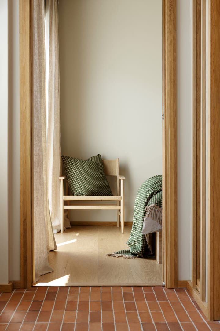 Isak pute 60x60 cm, Meadow Røros Tweed