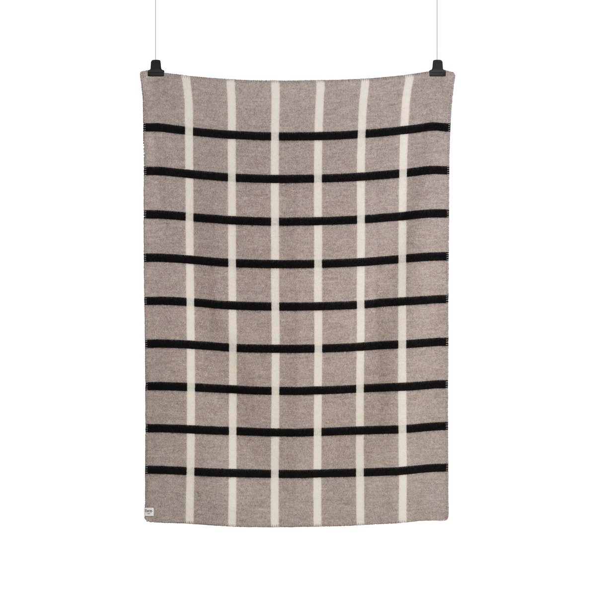 Bilde av Røros Tweed Knut teppe 135x200 cm Dove Grey