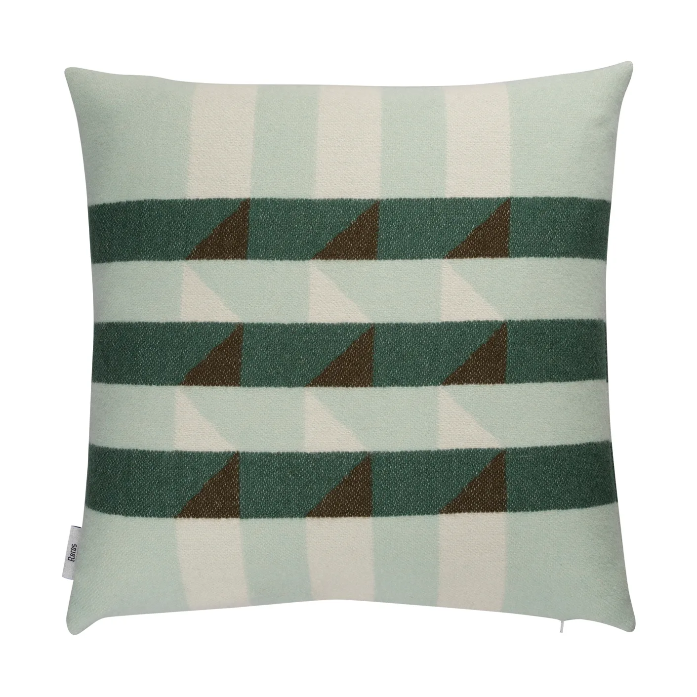 Kvam pute 50x50 cm, Green Røros Tweed