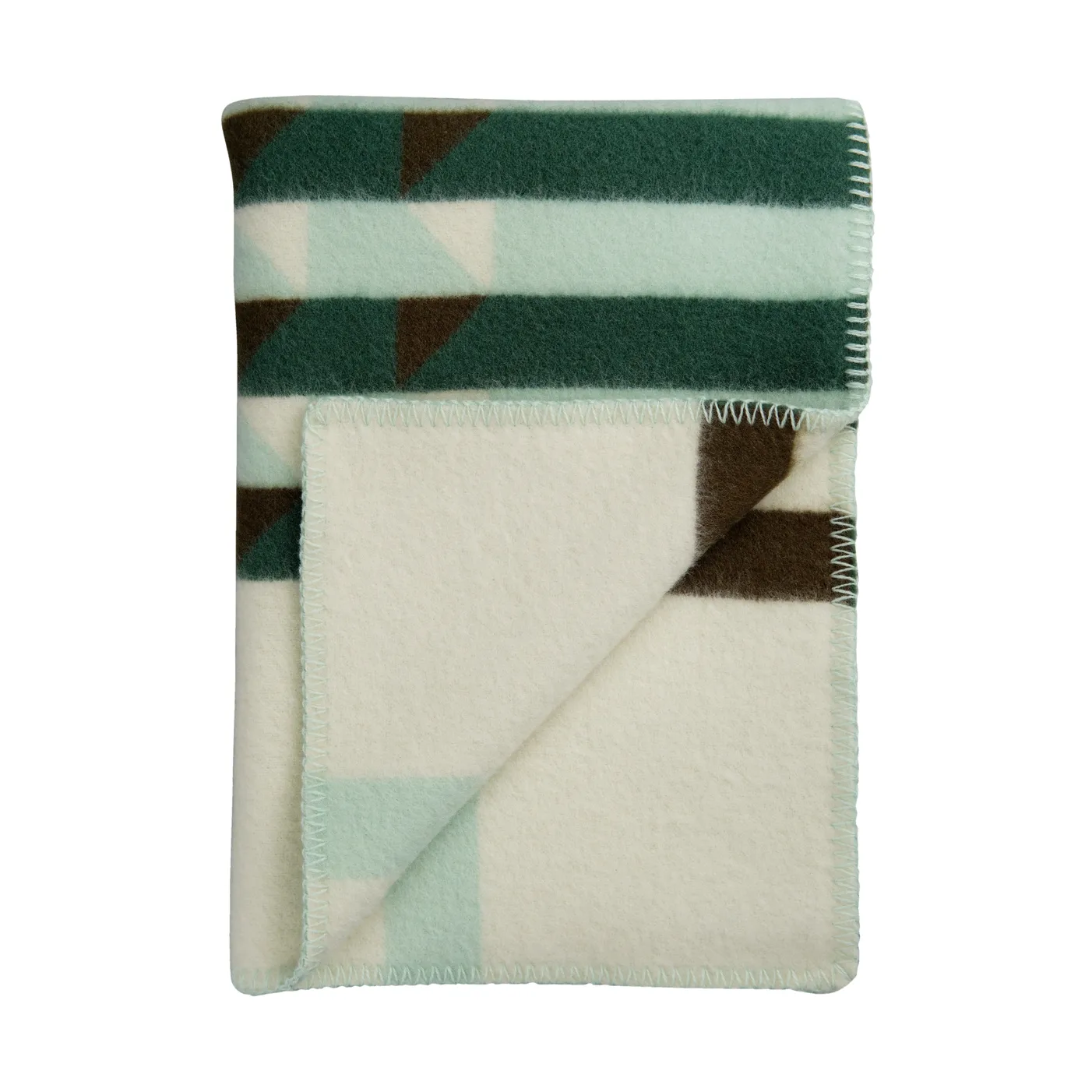 Kvam teppe 135x200 cm, Green Røros Tweed