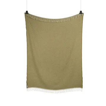 Mello pledd 150x210 cm - Leaf green - Røros Tweed