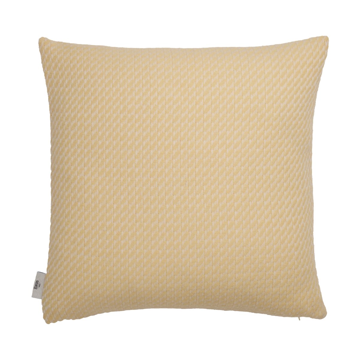 Rros Tweed Mello pute 50x50 cm Lemon yellow | Skandinavisk Design | Puter | Gul