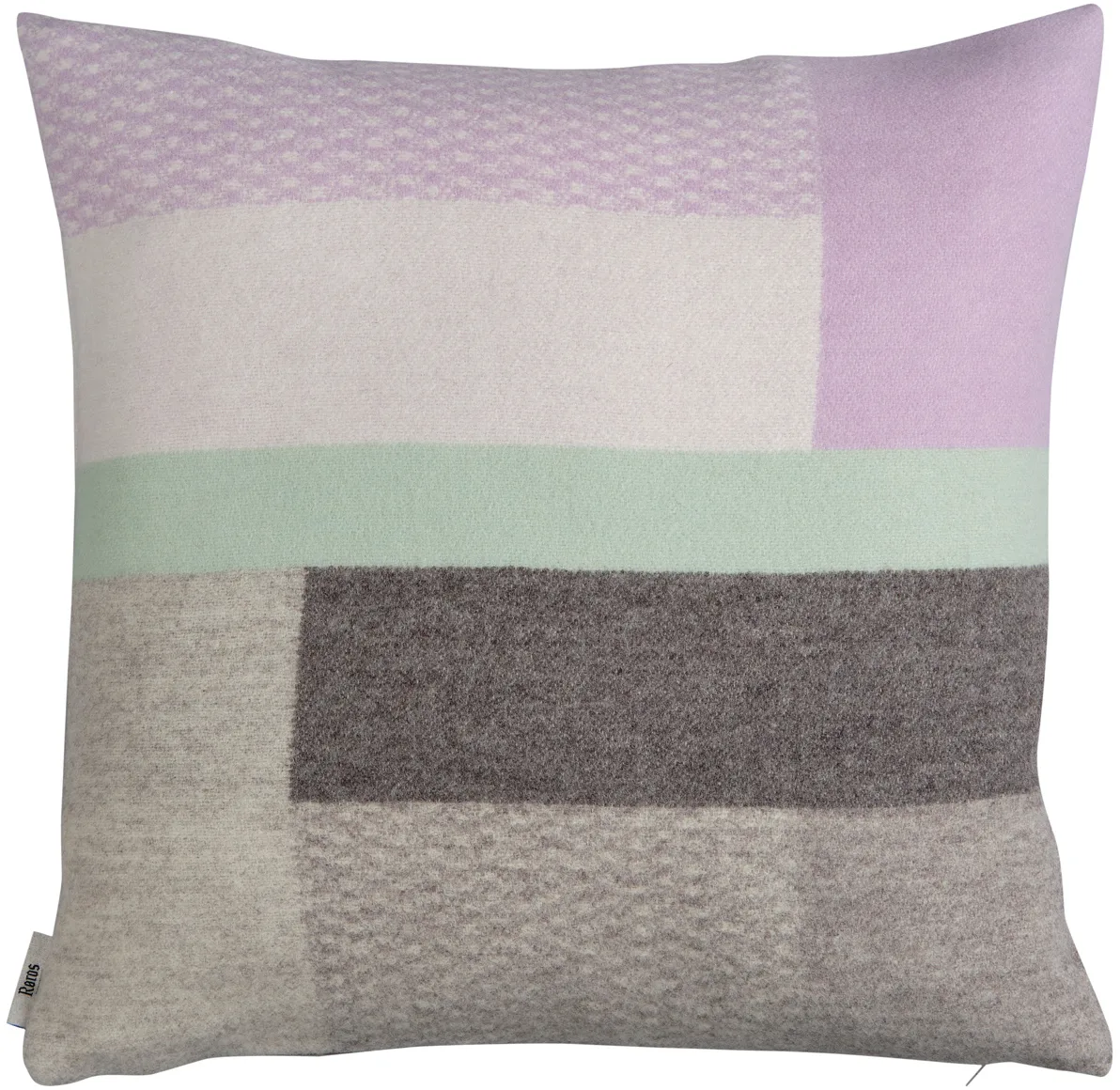 Mikkel pute 50x50 cm, Grey Røros Tweed