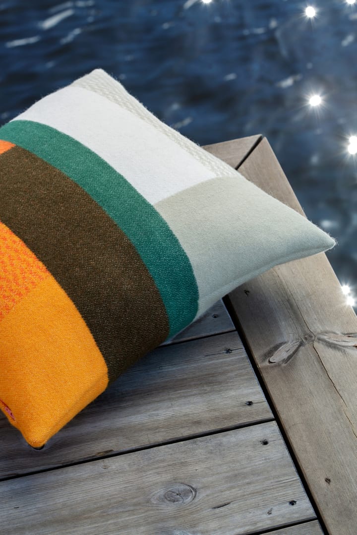 Mikkel pute 50x50 cm, Orange Røros Tweed