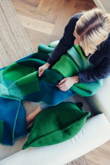 Mikkel teppe 135x200 cm - Green - Røros Tweed