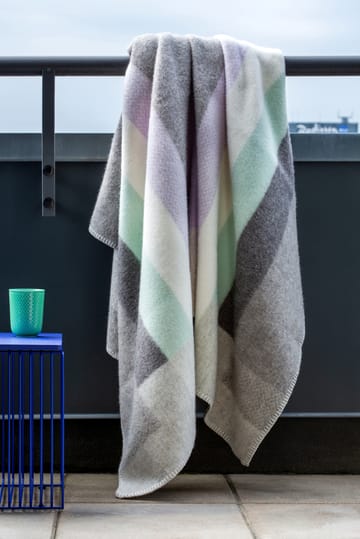 Mikkel teppe 135x200 cm - Grey - Røros Tweed