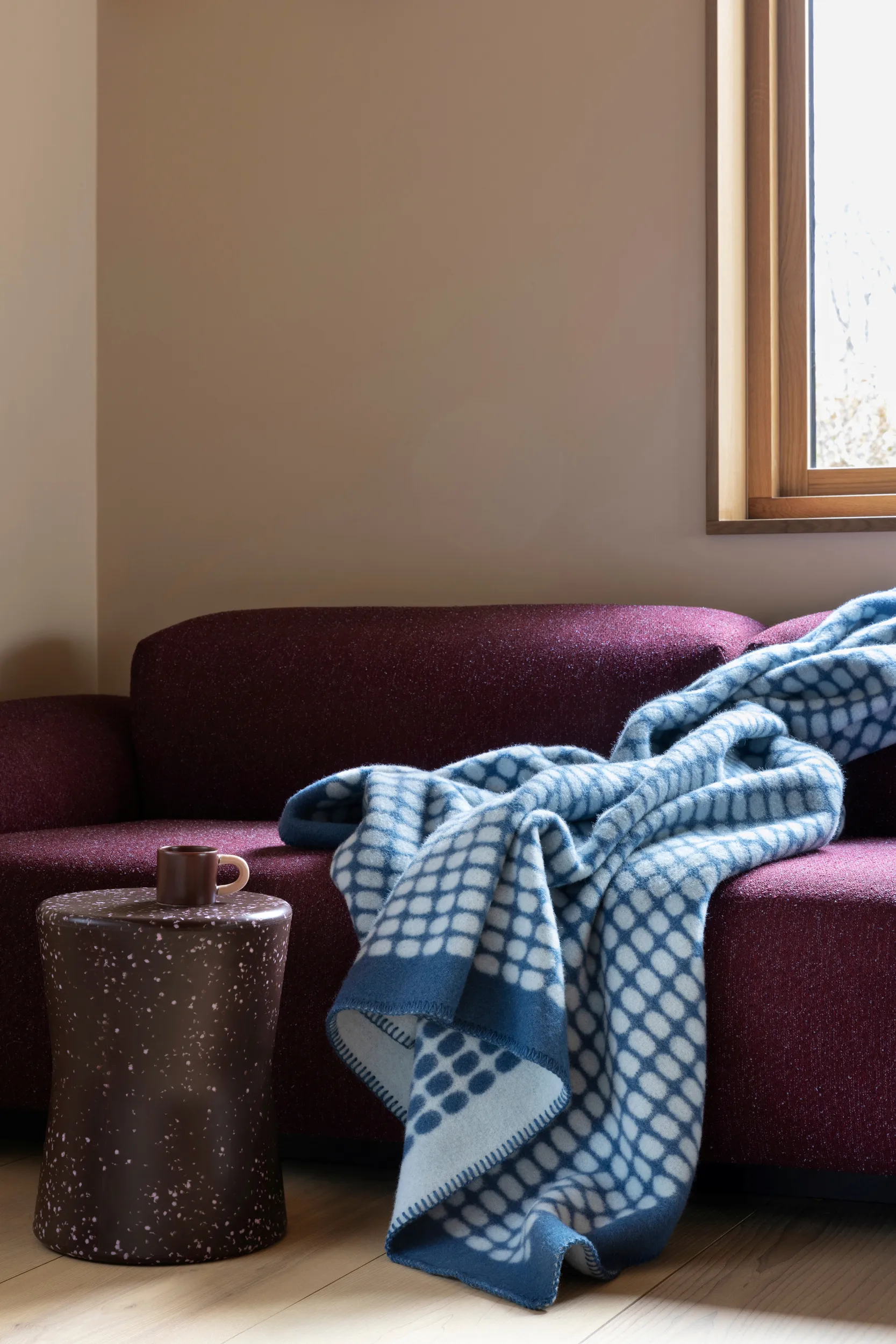 Palette teppe 135x200 cm, Sea Røros Tweed