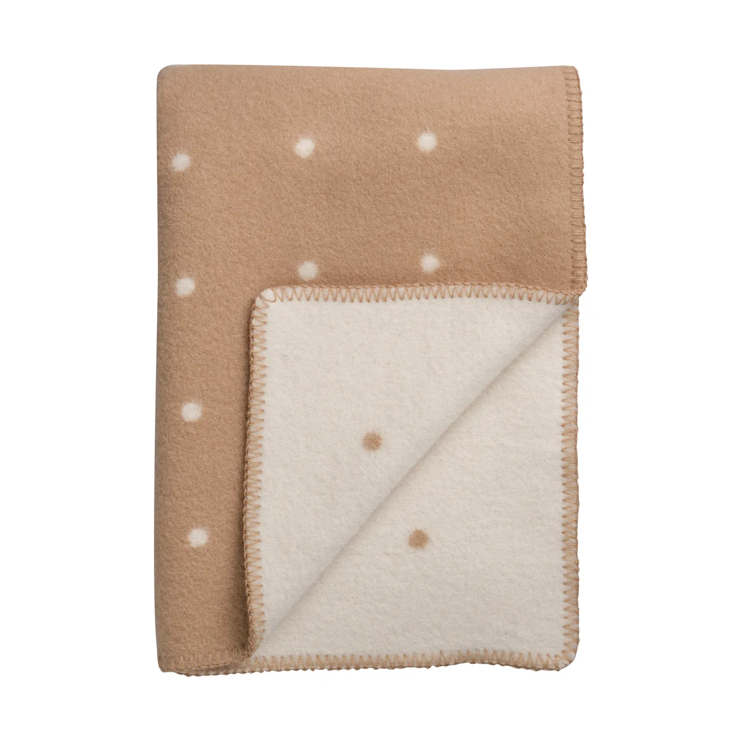 Pastille teppe 135x200 cm, Mushroom Røros Tweed