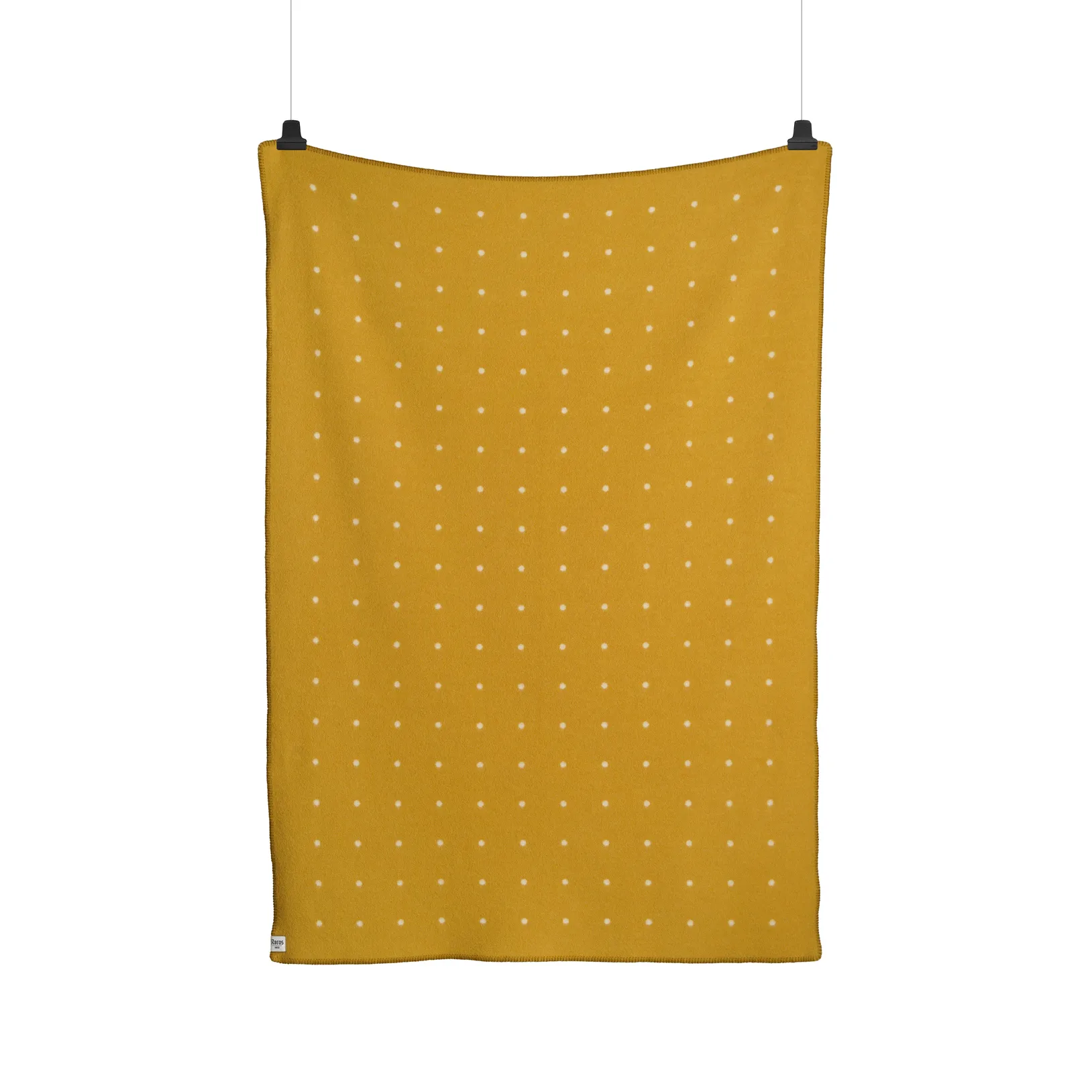 Pastille teppe 135x200 cm, Sun yellow Røros Tweed