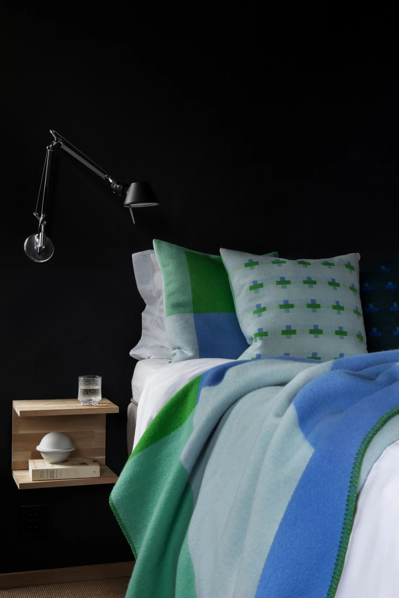 Syndin teppe 135x200 cm, Glacier Røros Tweed