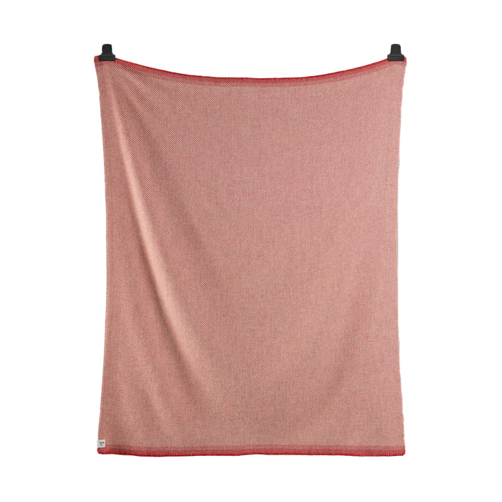 Una teppe 150x200 cm - Light red - Røros Tweed