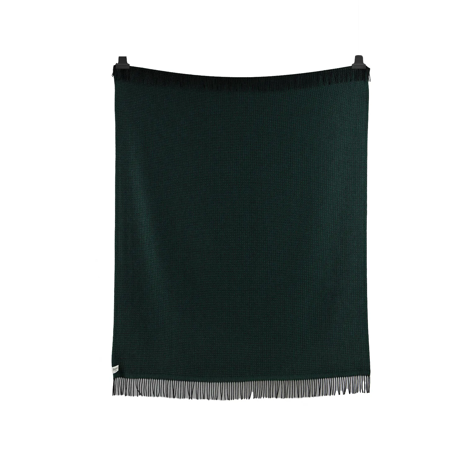 Vega pledd 150x210 cm, Dark green Røros Tweed