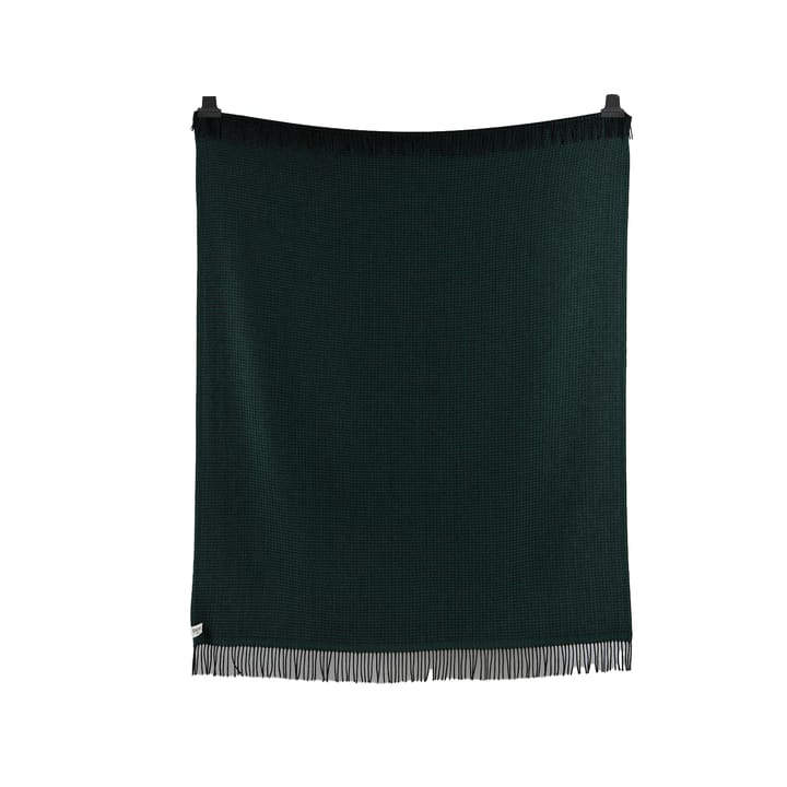 Vega pledd 150x210 cm - Dark green - Røros Tweed