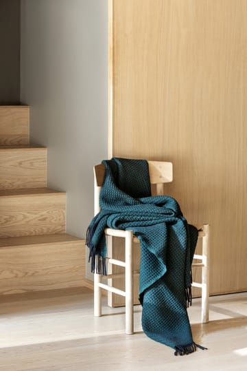 Vega pledd 150x210 cm - Dark green - Røros Tweed