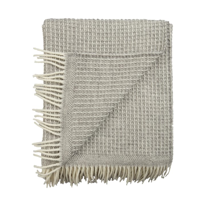 Vega pledd 150x210 cm, Grey Røros Tweed