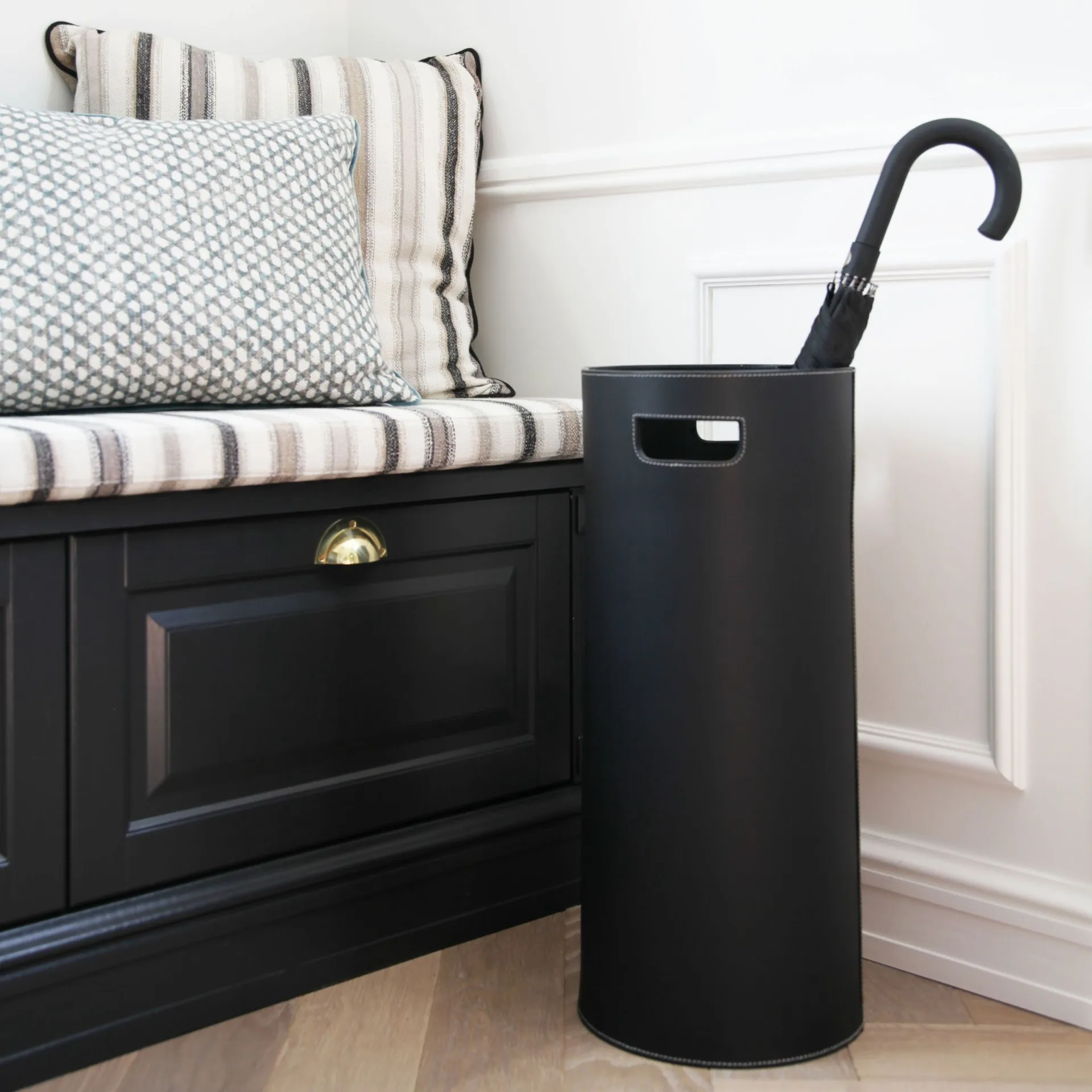 Ørskov innvendig vannsamler til paraplystativ, Sort Ørskov