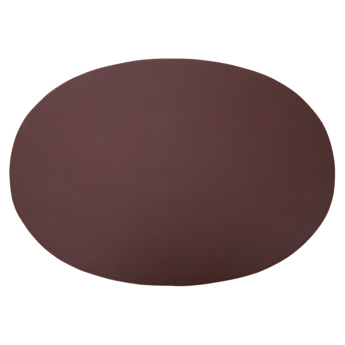 Ørskov spisebrikke skinn oval 47x34 cm Brun | Skandinavisk Design | Spisebrikker | Brun