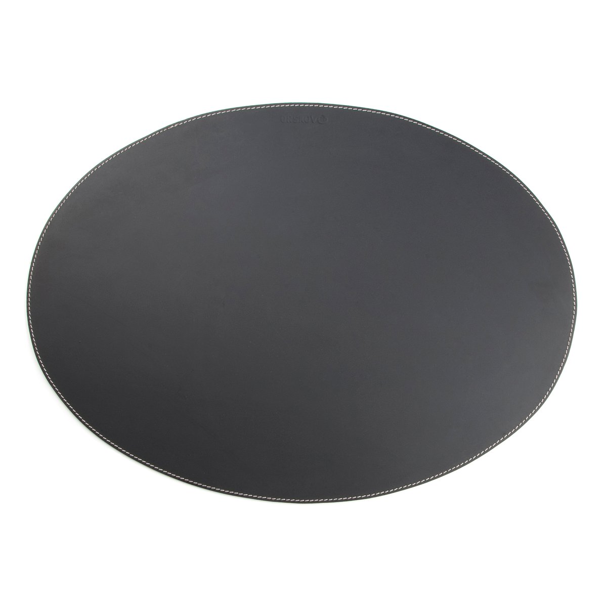 Dekkeserviet Oval 35x48cm Sort