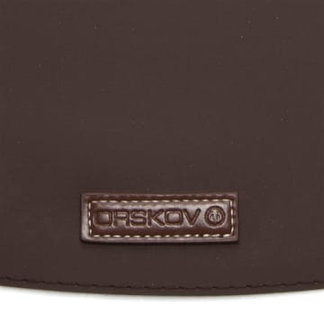 Rubber spisebrikke oval - brun - Ørskov