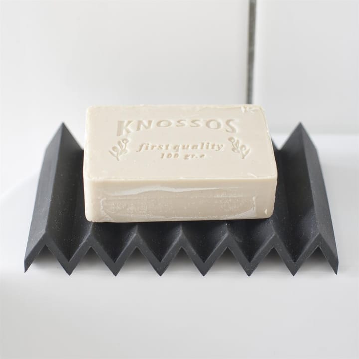 Zigzag såpeskål, sort Ørskov