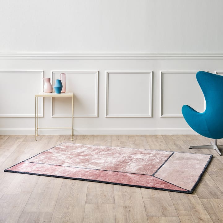 Bamboo Silk Illusion teppe 140x200 cm - Terracotta - Rug Solid