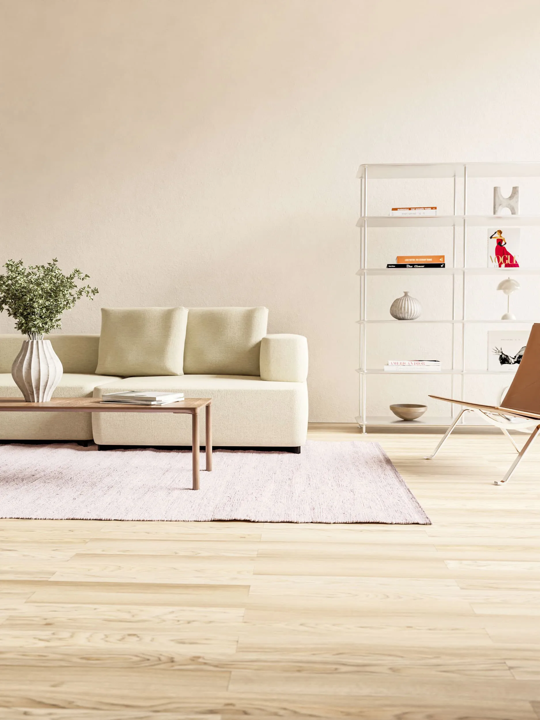 Cotton teppe 140 x 200 cm, Milkshake Rug Solid