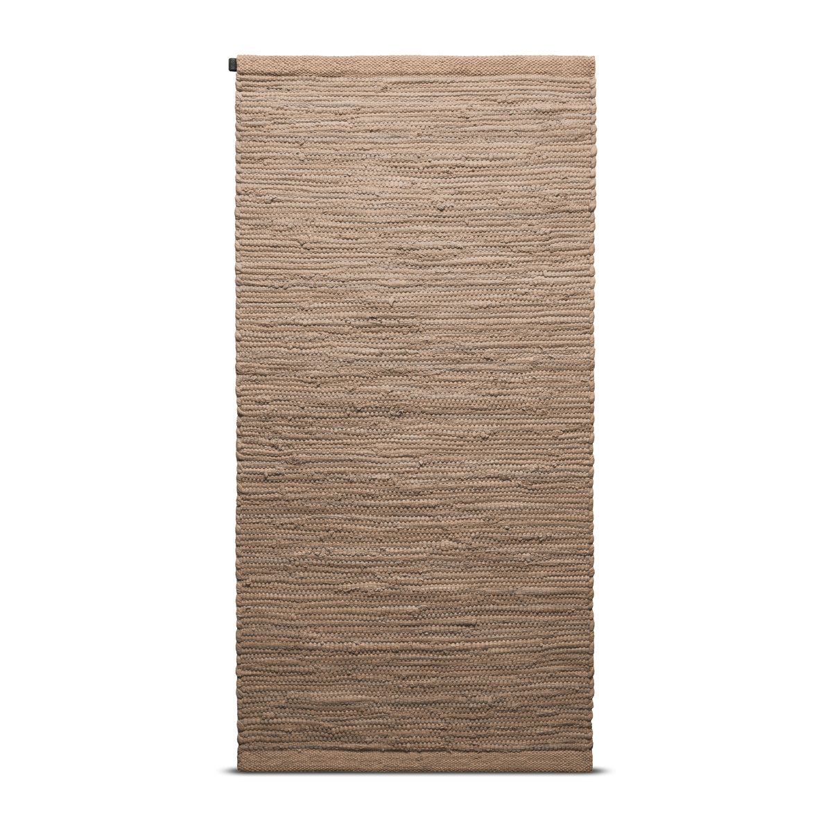 Rug Solid Cotton teppe 140 x 200 cm Nougat | Skandinavisk Design | Bomullstepper & Filleryer | Brun