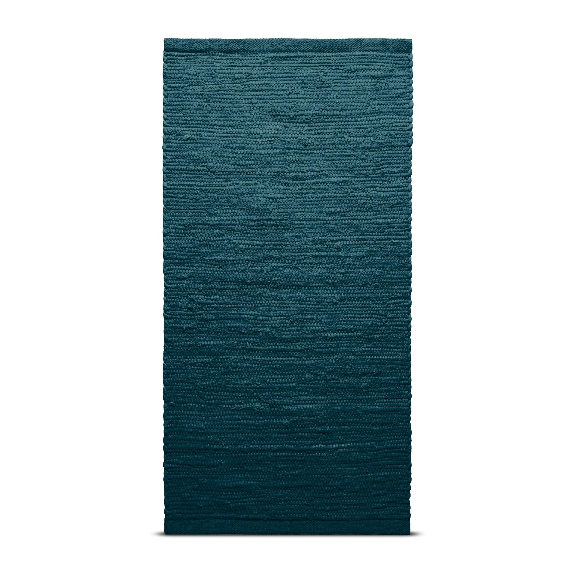 Cotton teppe 140 x 200 cm, Petroleum (petrolblå) Rug Solid