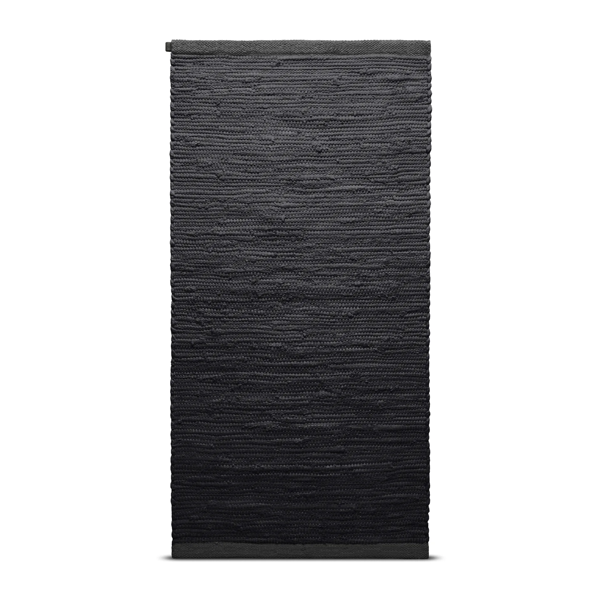 Cotton teppe 170 x 240 cm, Charcoal Rug Solid