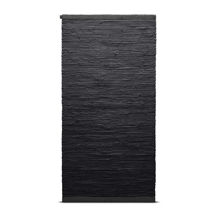 Cotton teppe 170 x 240 cm - Charcoal - Rug Solid