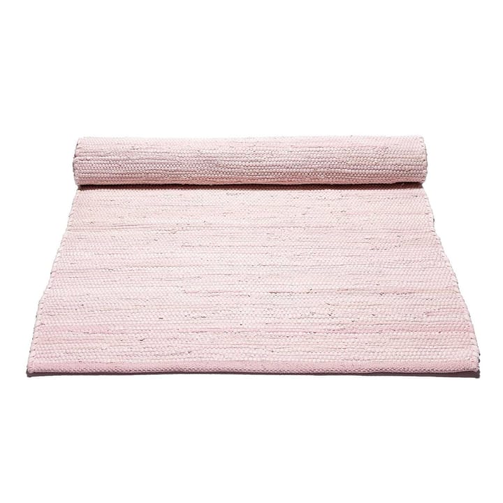Cotton teppe 170 x 240 cm - misty rose (rosa) - Rug Solid