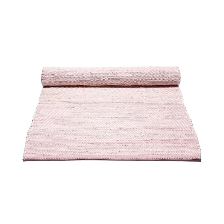 Cotton teppe 60 x 90 cm - misty rose (rosa) - Rug Solid