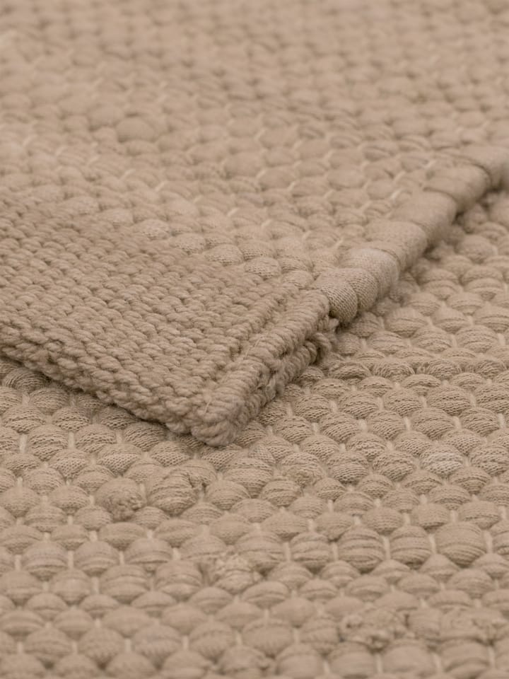 Cotton teppe 60 x 90 cm, Nougat Rug Solid