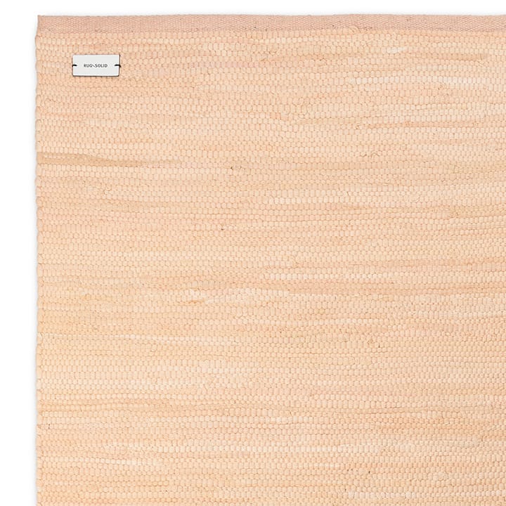 Cotton teppe 60 x 90 cm - Soft peach (oransje) - Rug Solid