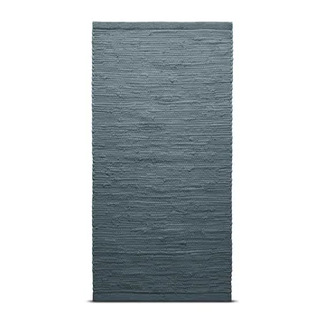 Cotton teppe 60 x 90 cm - Steel grey (grå) - Rug Solid
