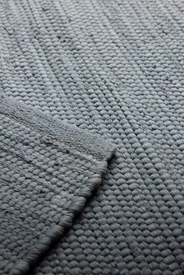 Cotton teppe 60 x 90 cm - Steel grey (grå) - Rug Solid