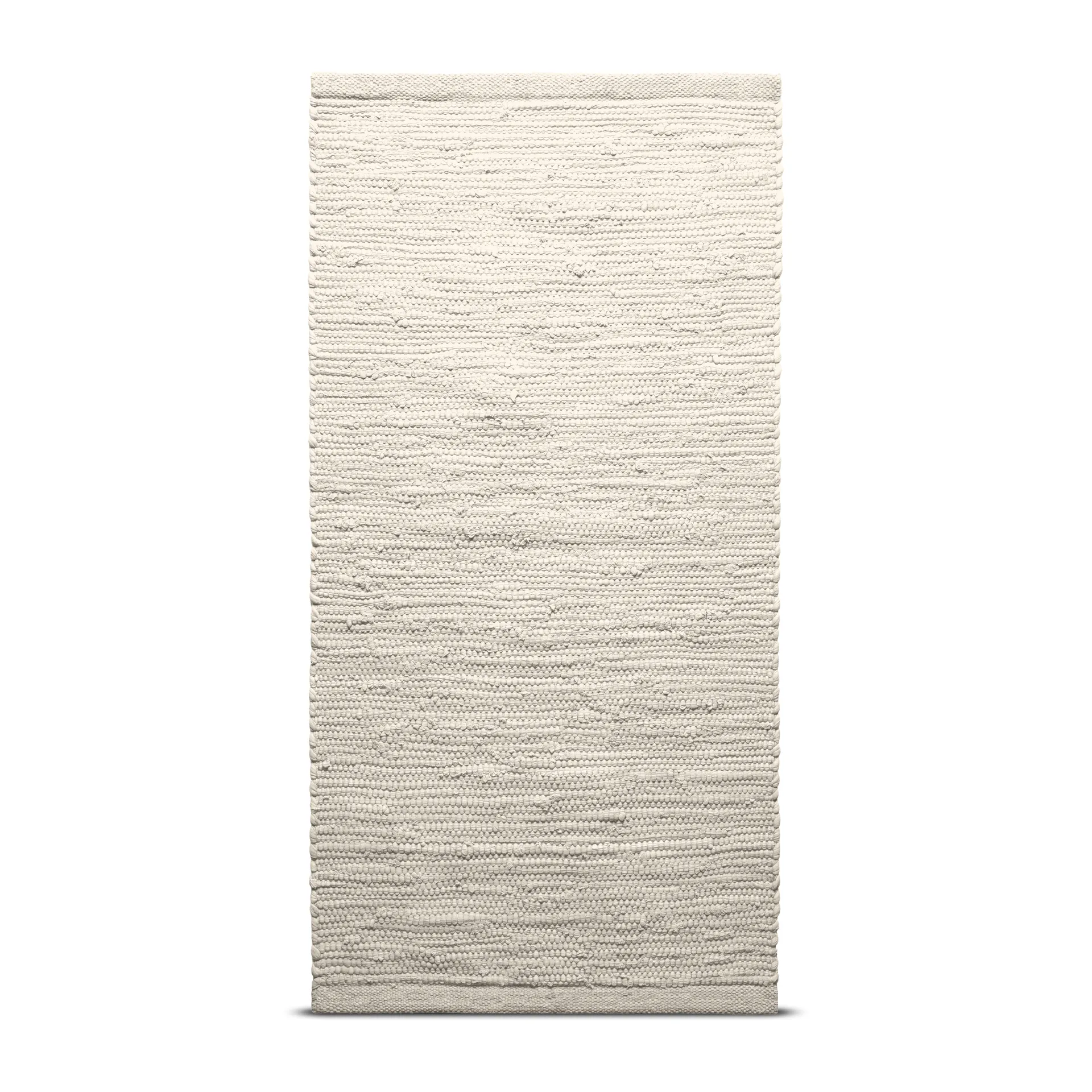 Cotton teppe 65 x 135 cm, desert white (hvit) Rug Solid