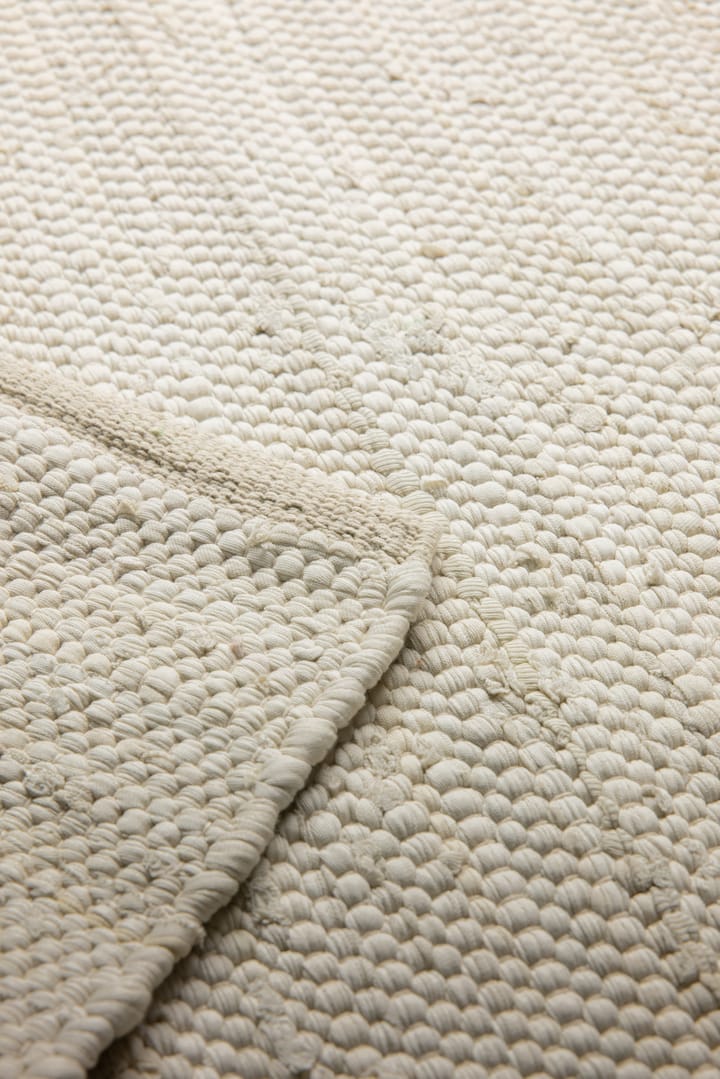 Cotton teppe 65 x 135 cm, desert white (hvit) Rug Solid