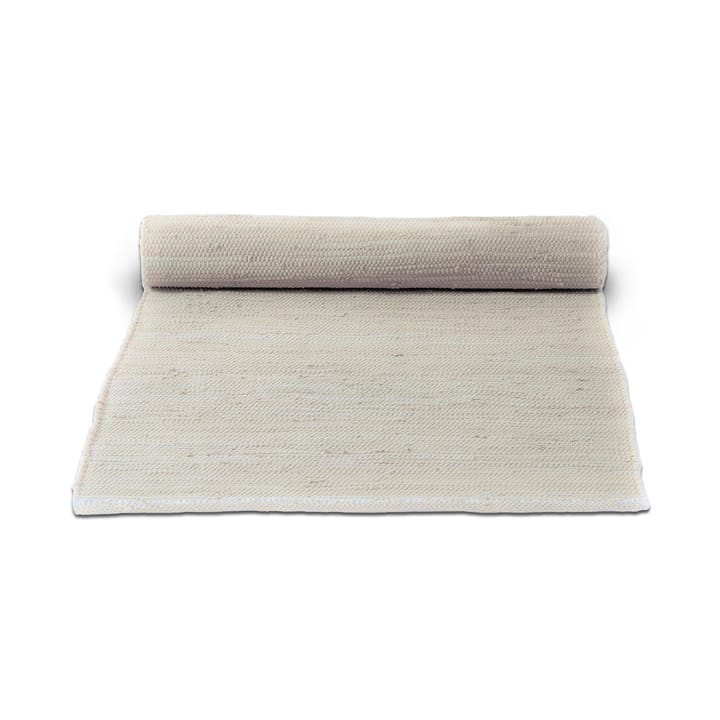 Cotton teppe 65 x 135 cm, desert white (hvit) Rug Solid