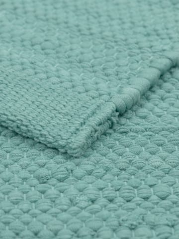 Cotton teppe 65 x 135 cm - Dusty jade (mint) - Rug Solid