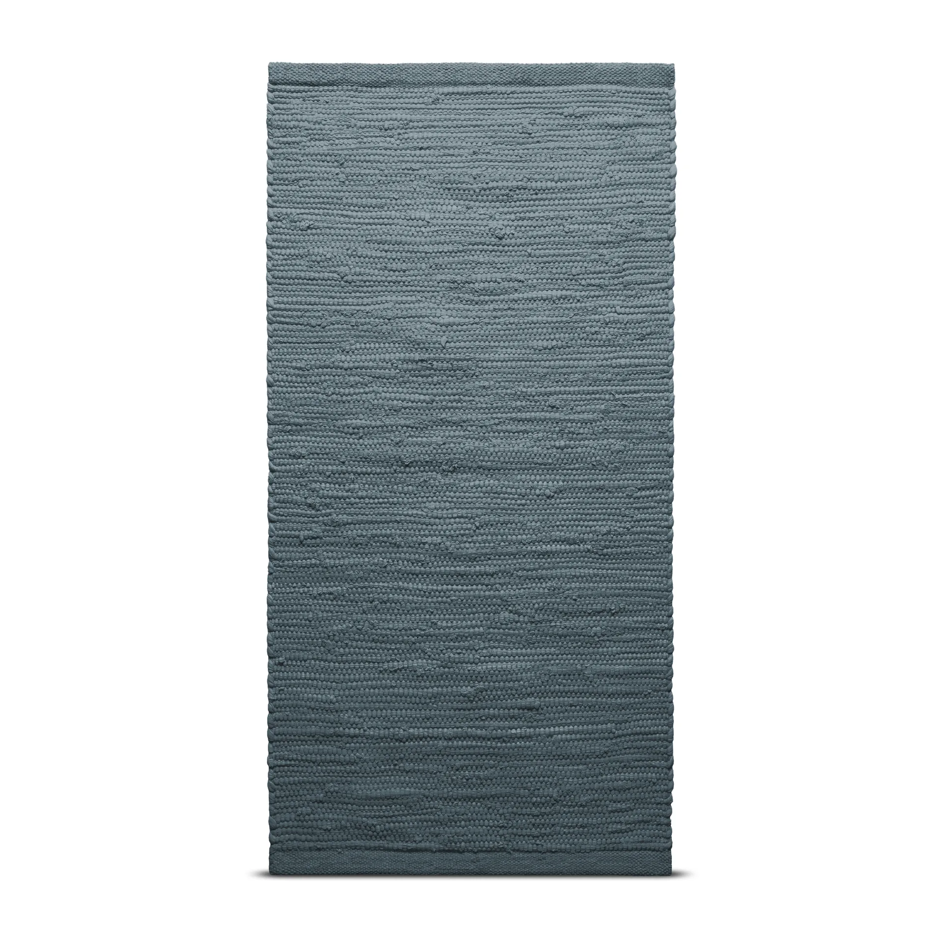 Cotton teppe 65 x 135 cm, Steel grey (grå) Rug Solid