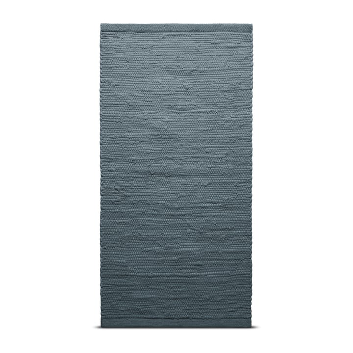 Cotton teppe 65 x 135 cm - Steel grey (grå) - Rug Solid