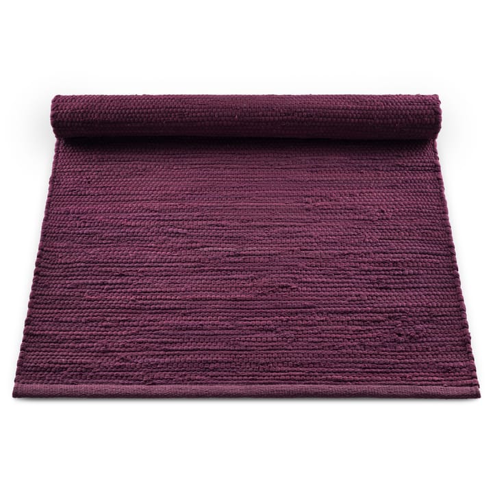 Cotton teppe 75 x 200 cm - Bold Raspberry (mørkerosa) - Rug Solid