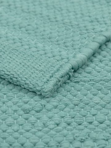 Cotton teppe 75 x 200 cm - Dusty jade (mint) - Rug Solid